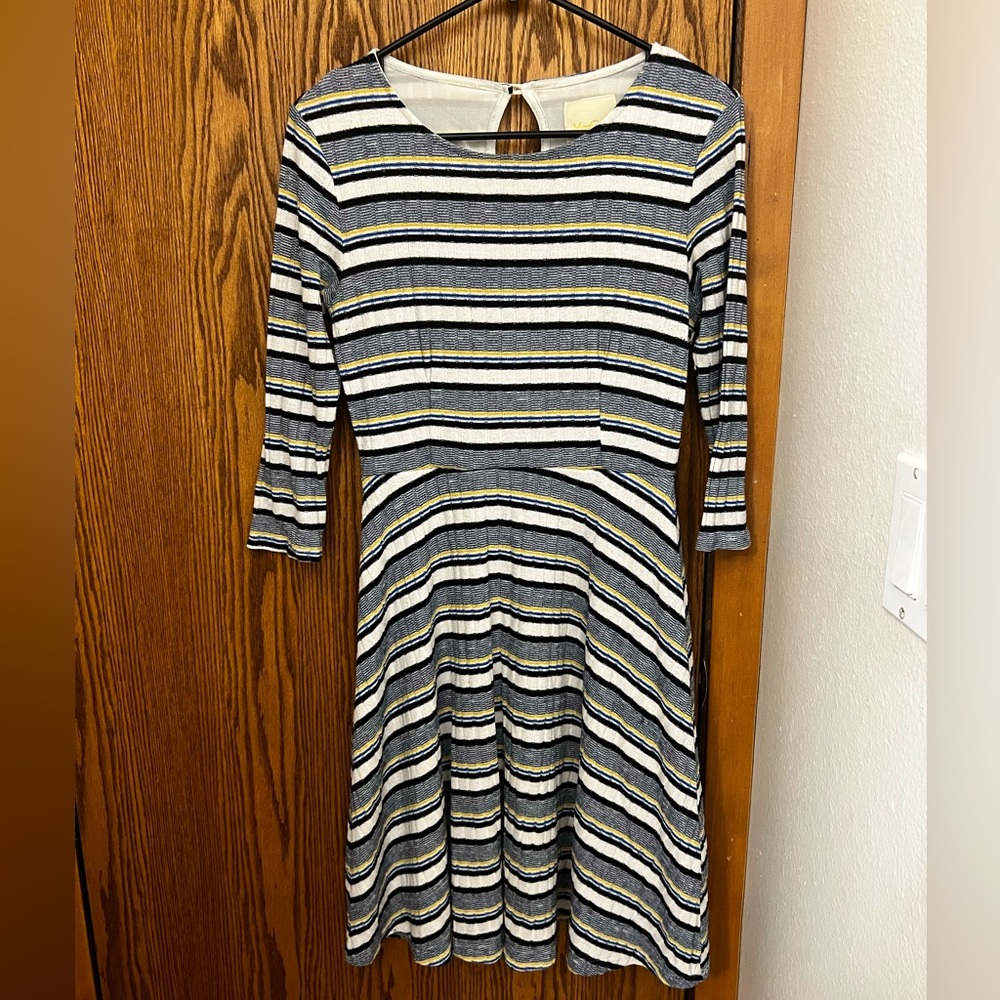 ModCloth M knitted fit and flare dress